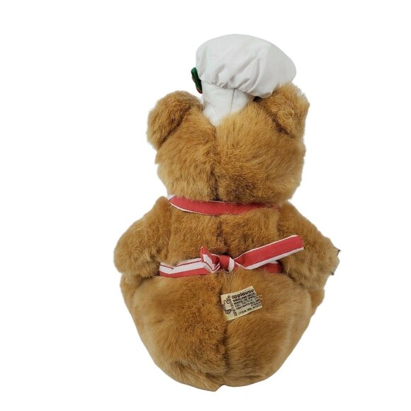 Vintage Applause Fabulous Baker Bear Spice 11 in Plush Christmas Cookie Cutter - Picture 3 of 12
